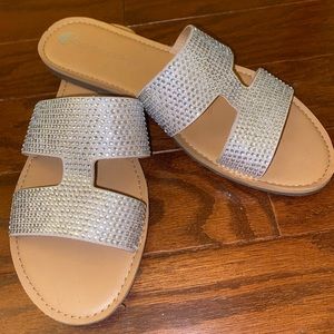 Rhinestone Sandals